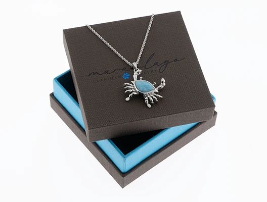 Crab Necklace and Bracelet Set Made of Sterling outlets Silver