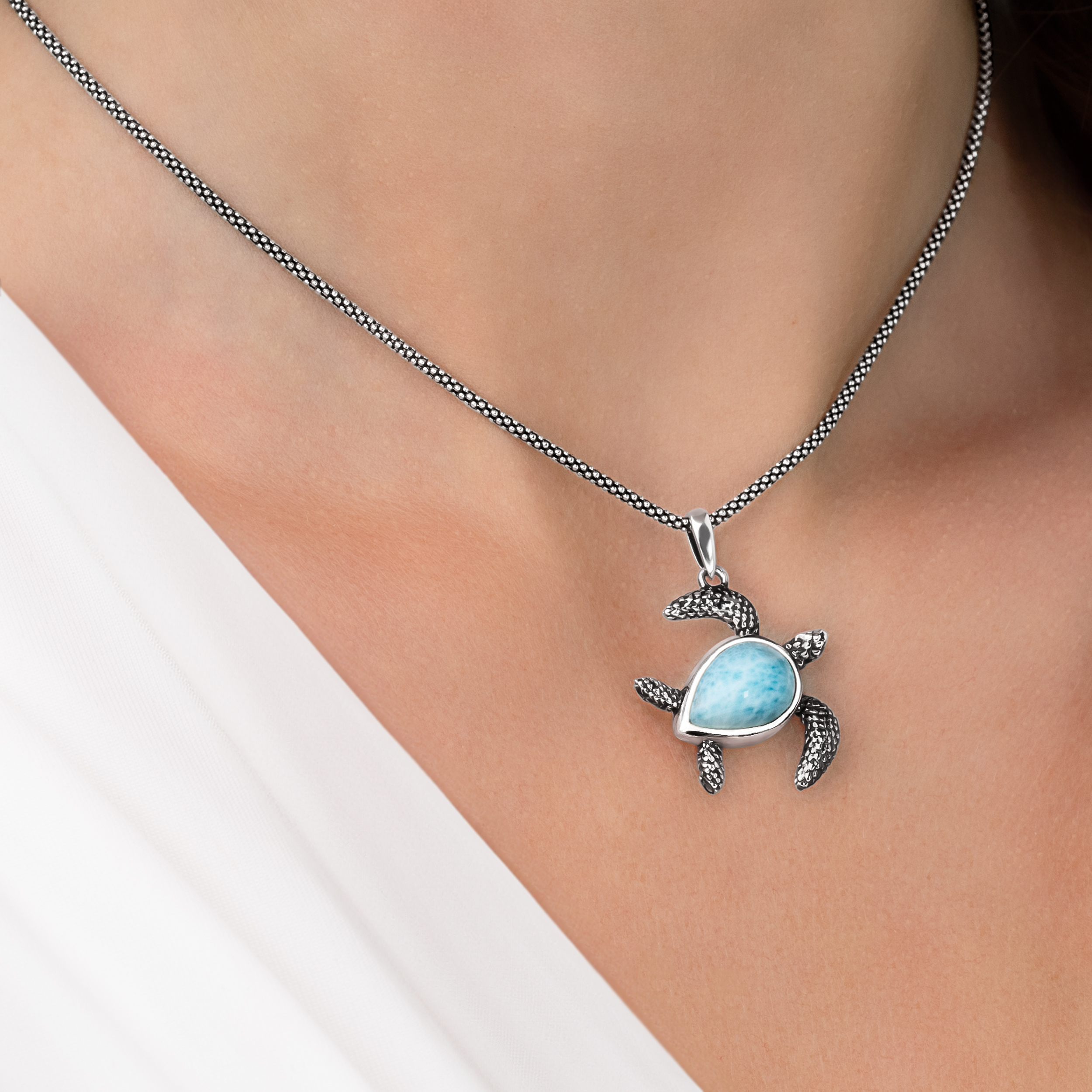 Honu Boro Glass newest Sea Turtle Necklace - Made to Order