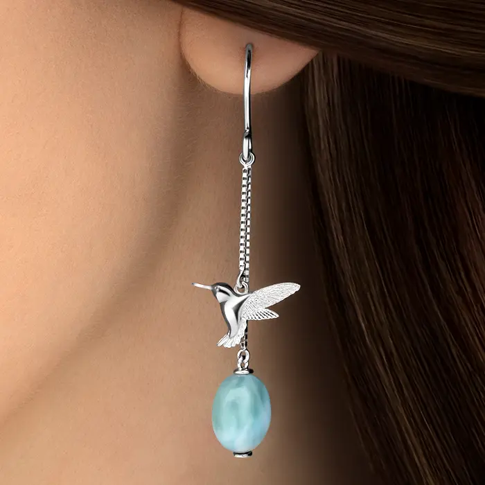 Hummingbird Dangle Earrings