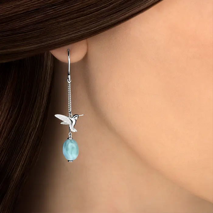 Hummingbird Dangle Earrings