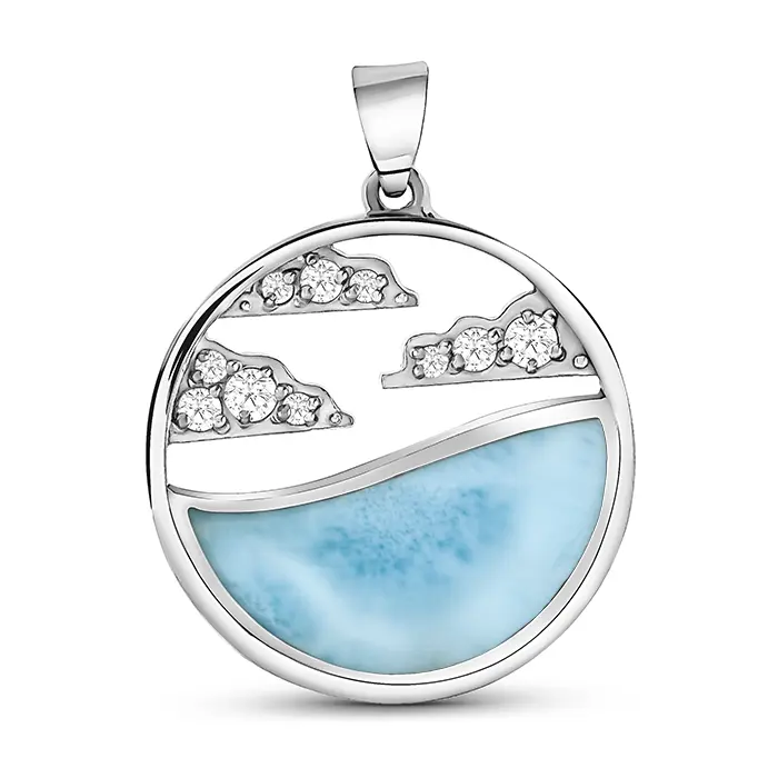 Cloud Necklace in Sterling Silver 