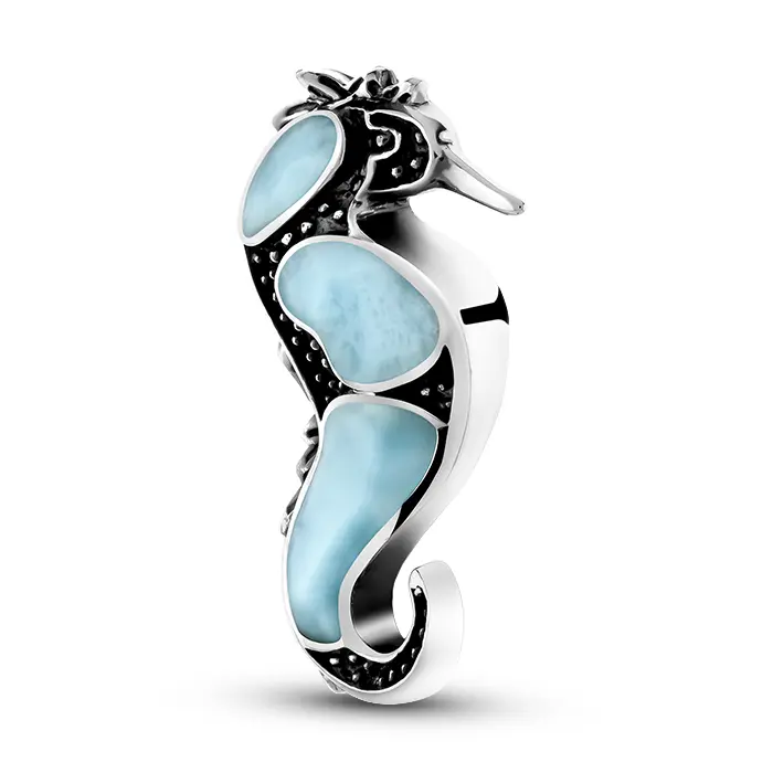 Seahorse Necklace | Marahlago Larimar Jewelry