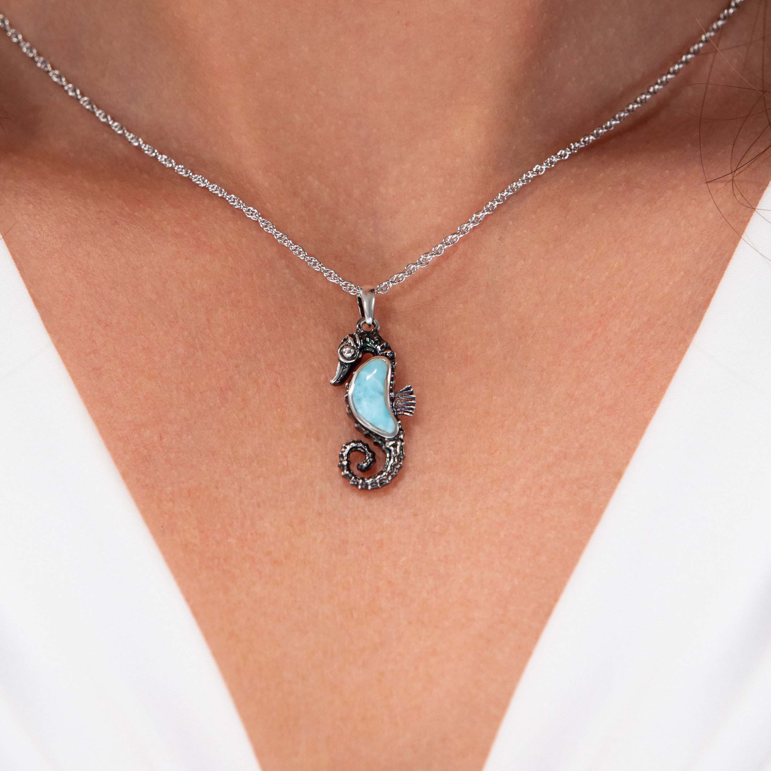 Real seahorse sale necklace