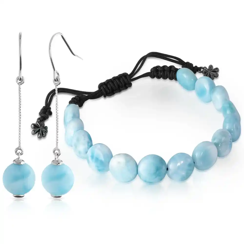 Larimar Jewelry set