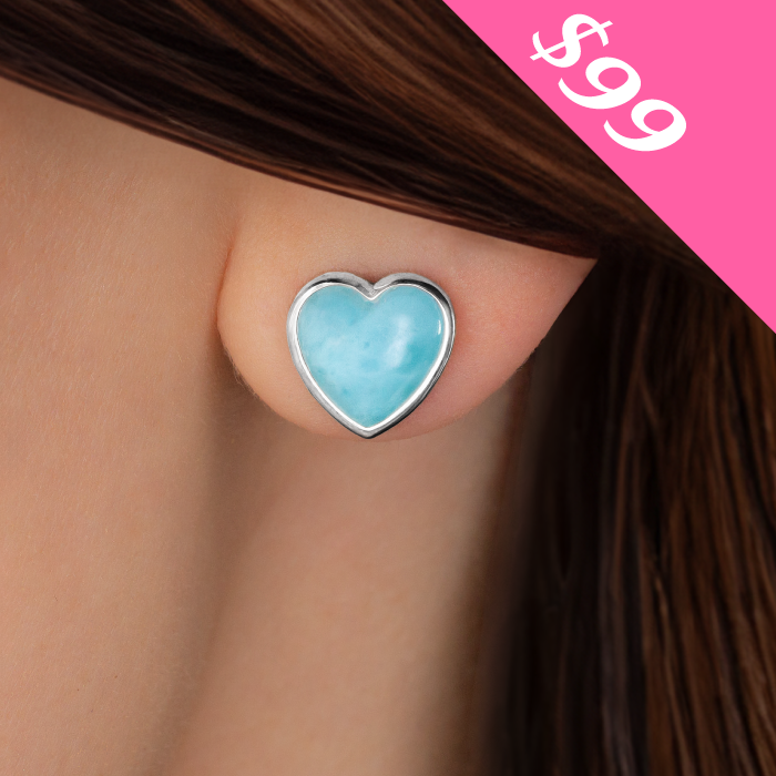 Heart Stud Earrings